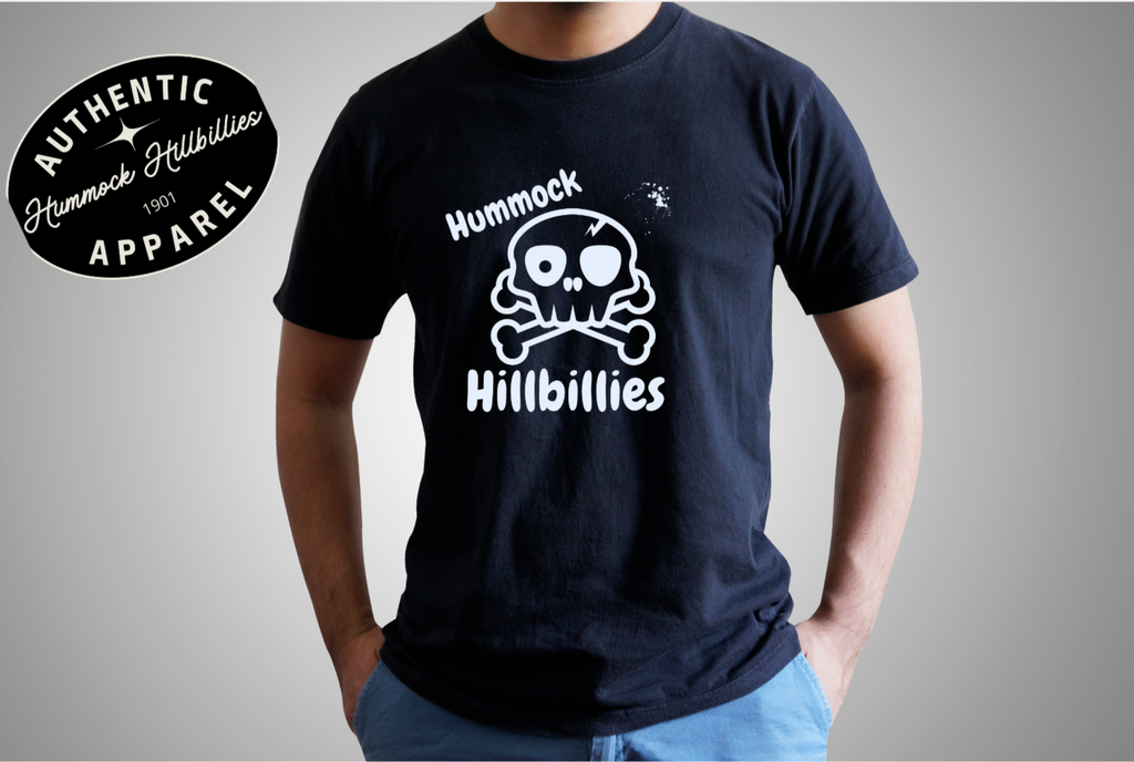 Hummock Hillbillies skull T-shirt
